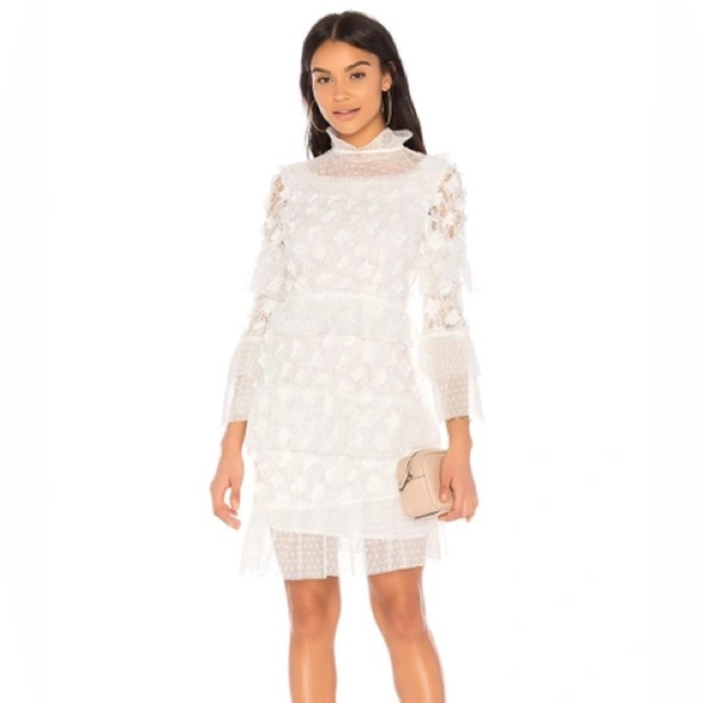 TITANIA DRESS IN WHITE- ELLIATT